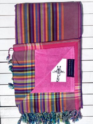 KIKOY TOALLA STRIPES PASION