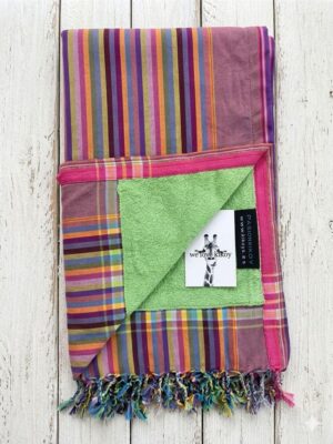 KIKOY TOALLA STRIPES APPLE